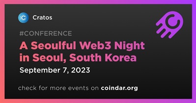 Cratos to Participate in a Seoulful Web3 Night in Seoul on September 7th