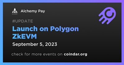 Alchemy Pay Partners With Polygon to Launch Payment Services on ZkEVM