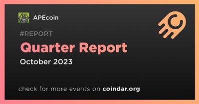 APEcoin Releases Quarter Report