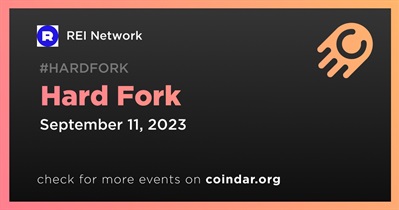 REI Network to Hard Fork on September 11th