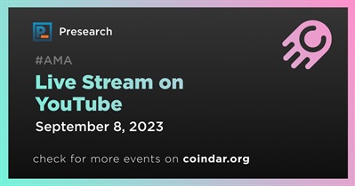 Presearch to Hold Live Stream on YouTube on September 8th