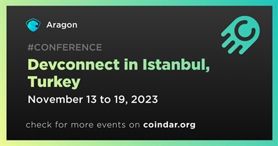 Aragon to Participate in Devconnect in Istanbul on November 13th