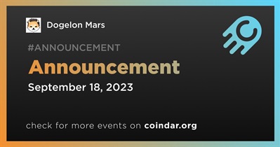 Announcement
