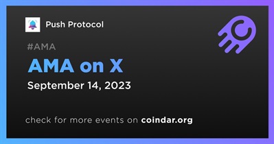 Push Protocol to Hold AMA on X on September 14th