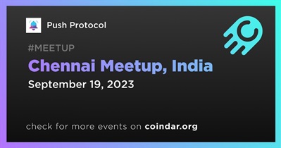 Push Protocol to Host Meetup in Chennai on September 19th