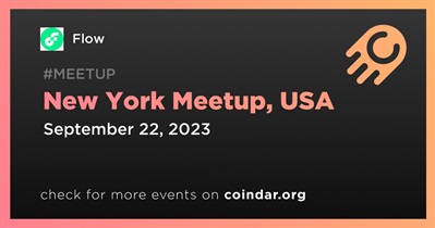 Flow to Host Meetup in New York on September 22nd