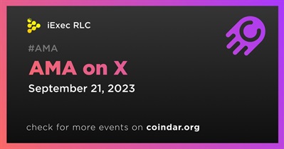 iExec RLC to Hold AMA on X on September 21st