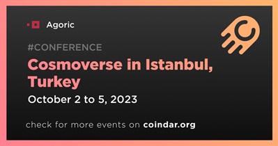 Agoric to Participate in Cosmoverse in Istanbul