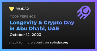 VitaDAO to Participate in Longevity & Crypto Day in Abu Dhabi on October 12th