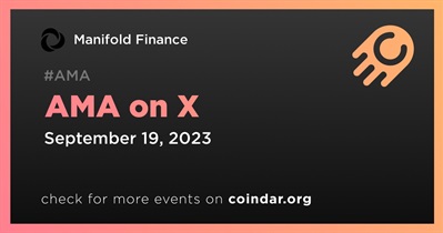 Manifold Finance to Hold AMA on X on September 19th