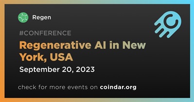 Regen to Participate in Regenerative AI in New York on September 20th