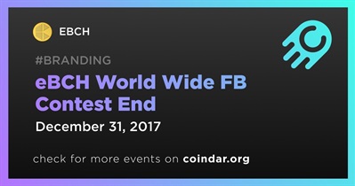 eBCH World Wide FB Contest End