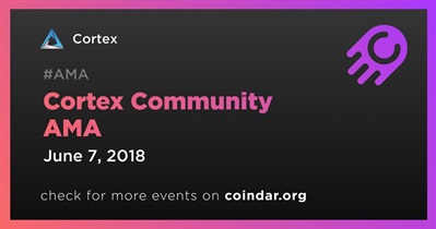 Cortex Community AMA