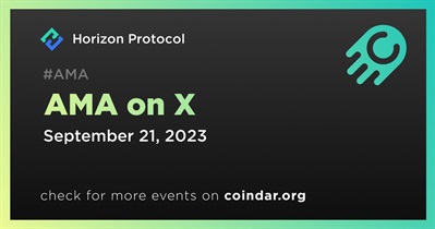 Horizon Protocol to Hold AMA on X on September 21st