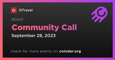 DTravel to Host Community Call on September 28th