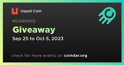 Uquid Coin to Hold Giveaway