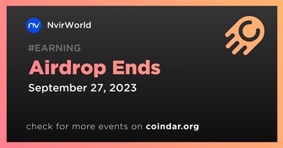 NvirWorld to Hold Airdrop