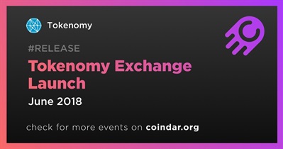 Tokenomy Exchange Launch