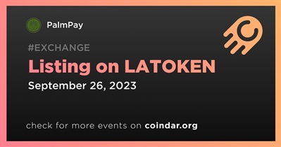 PalmPay to Be Listed on LATOKEN on September 26th