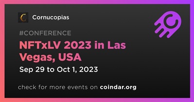 Cornucopias to Participate in NFTxLV 2023 in Las Vegas