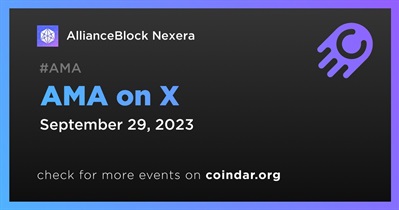 AllianceBlock Nexera to Hold AMA on X on September 29th