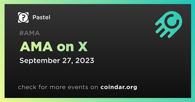 Pastel to Hold AMA on X on September 27th