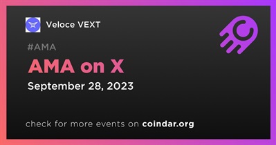 Veloce VEXT to Hold AMA on X on September 28th