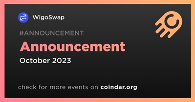 WigoSwap to Make Announcement in October