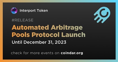 Interport Token to Launch Automated Arbitrage Pools Protocol