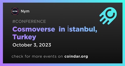 Nym to Participate in Cosmoverse in Istanbul on October 2nd