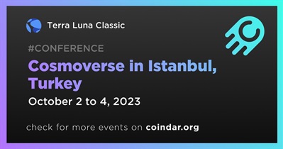 Terra Luna Classic to Participate in Cosmoverse in Istanbul