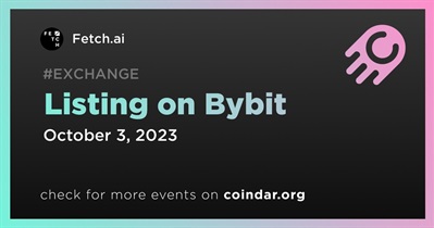 Fetch.ai to Be Listed on Bybit on October 3rd