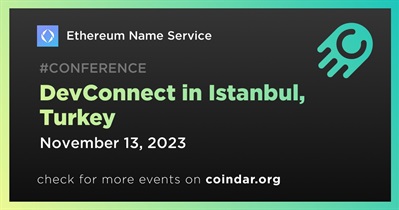 Ethereum Name Service to Participate in DevConnect in Istanbul on November 13th