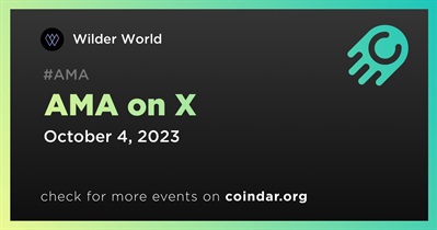 Wilder World to Hold AMA on X on October 4th