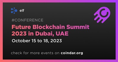 दुबई, संयुक्त अरब अमीरात में भविष्य ब्लॉकचेन शिखर सम्मेलन 2023