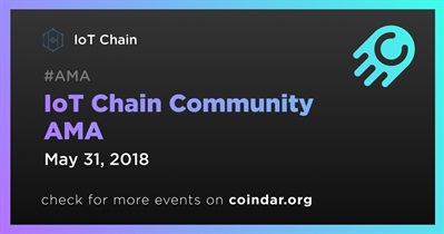 IoT Chain Community AMA