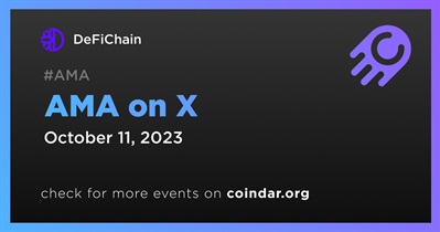 DeFiChain to Hold AMA on X on October 11th