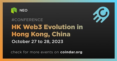 NEO to Hold HK Web3 Evolution in Hong Kong