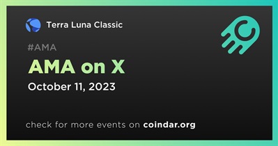 Terra Luna Classic to Hold AMA on X on October 11th
