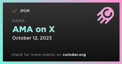 IPOR to Hold AMA on X on October 12th