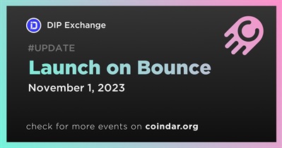 DIP Exchange to Be Launched on Bounce on November 1st