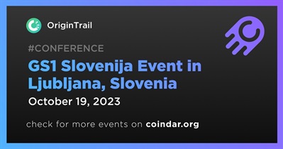 OriginTrail to Participate in GS1 Slovenija Event in Ljubljana on October 19th