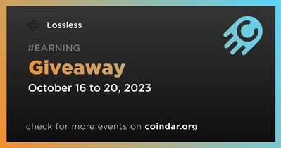 Lossless to Hold Giveaway