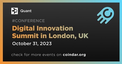 Quant to Participate in Digital Innovation Summit in London on October 31st