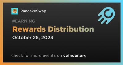 PancakeSwap to Distribute Rewards on October 25th