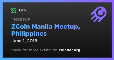 ZCoin मनीला मीटअप, फिलीपींस