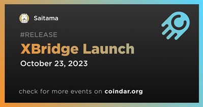 Saitama to Launch XBridge on October 23rd