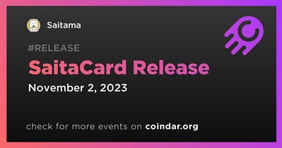 Saitama to Release SaitaCard on November 2nd