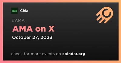 Chia to Hold AMA on Zoom on October 27th