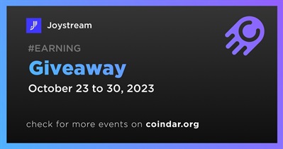 Joystream to Hold Giveaway